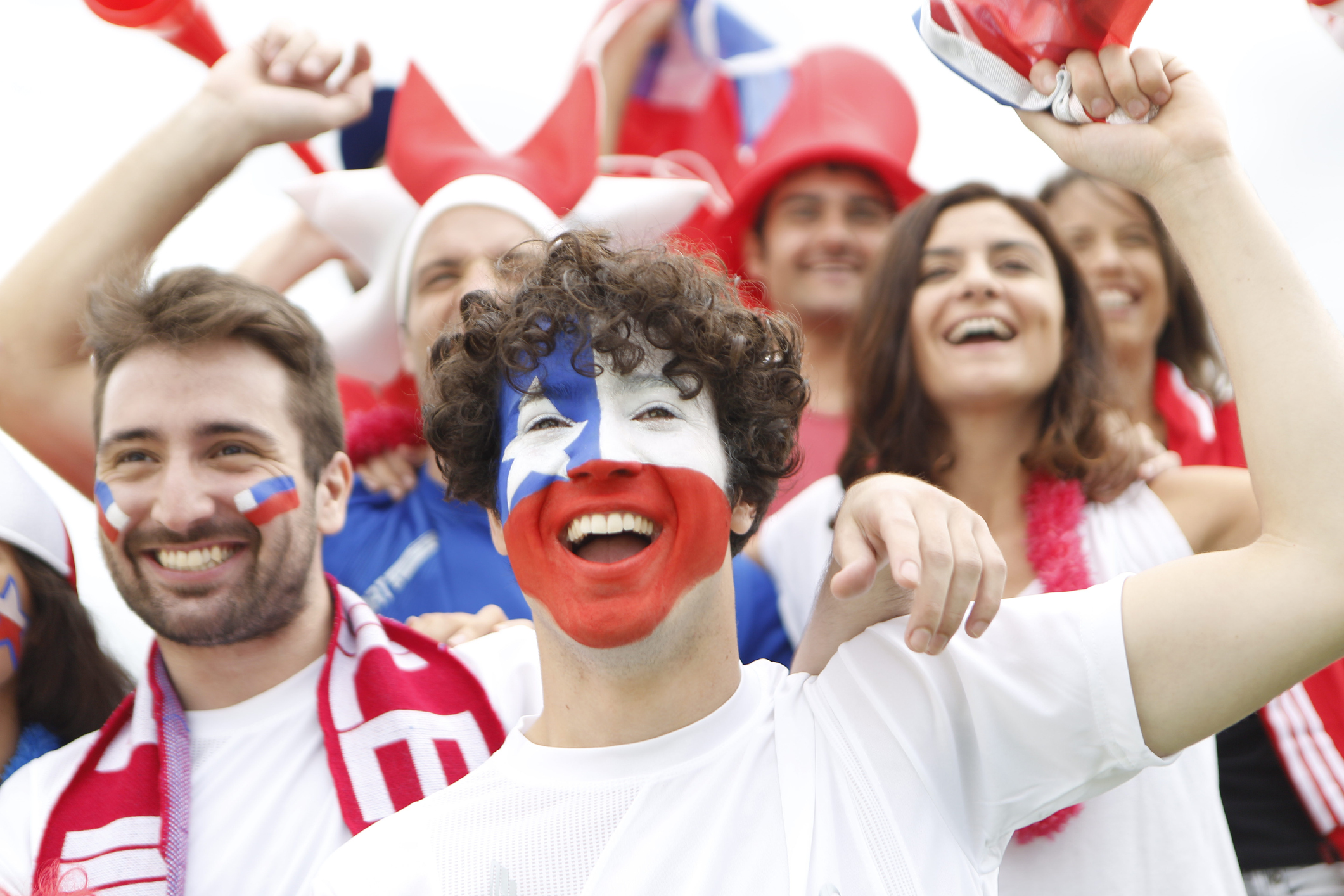 Fans of Chile