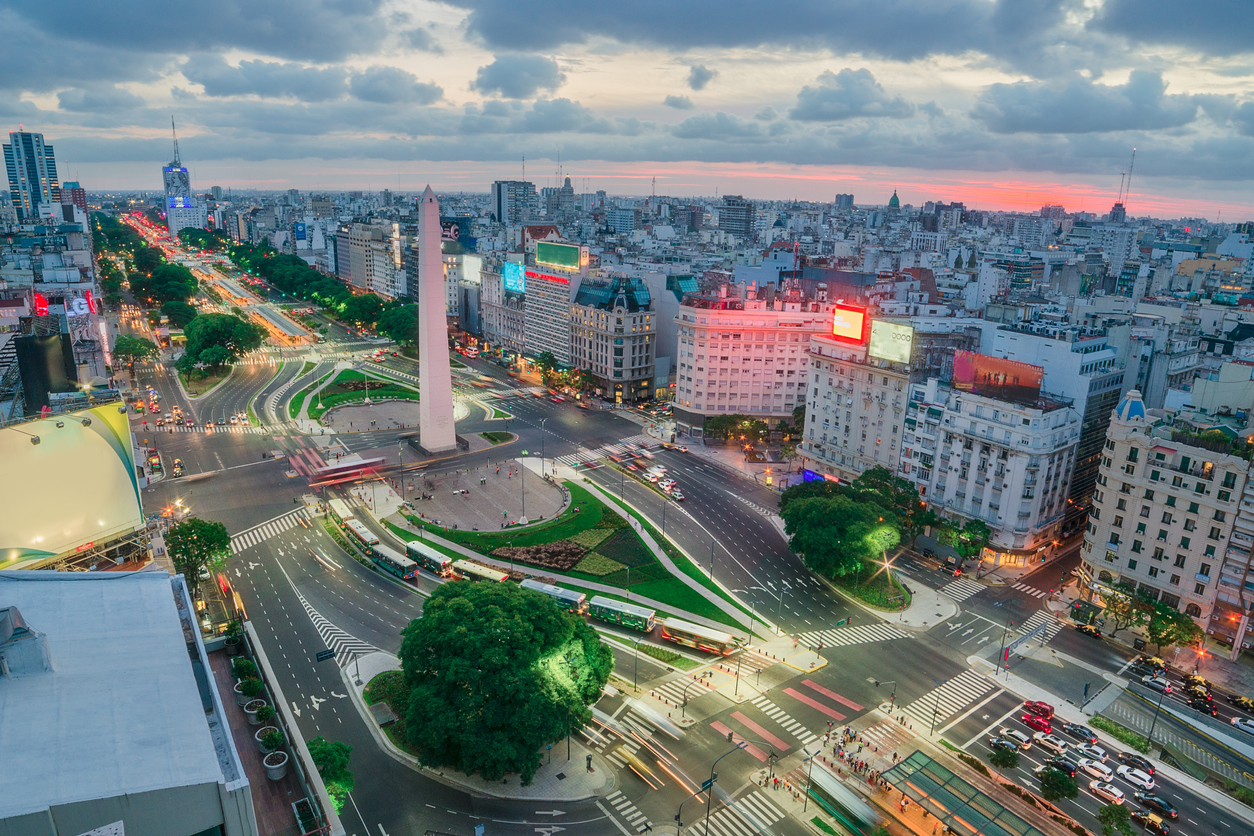 The Capital City of Buenos Aires in Argentina